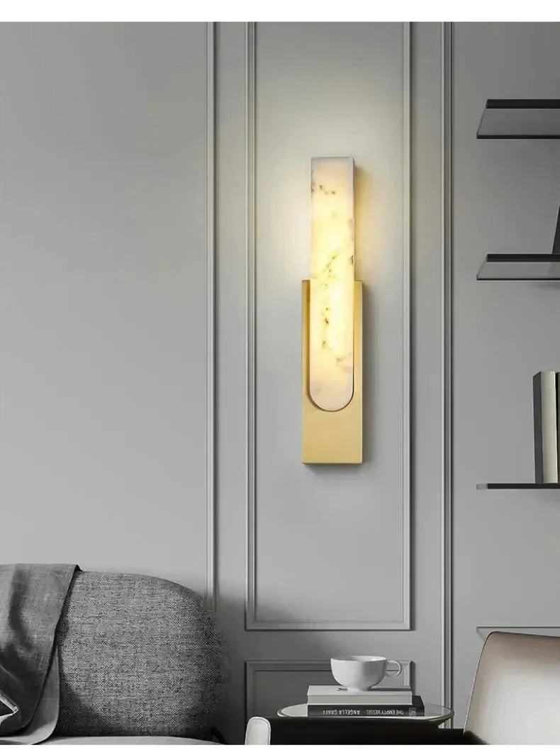 Led Marble Wall Lamp | Modern Sconce | Luxury Sconces