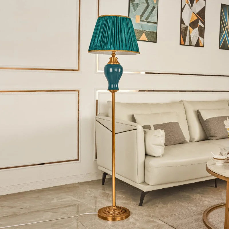 Crystal Floor Lamps Green Luxury Vase Dark Academia Decor