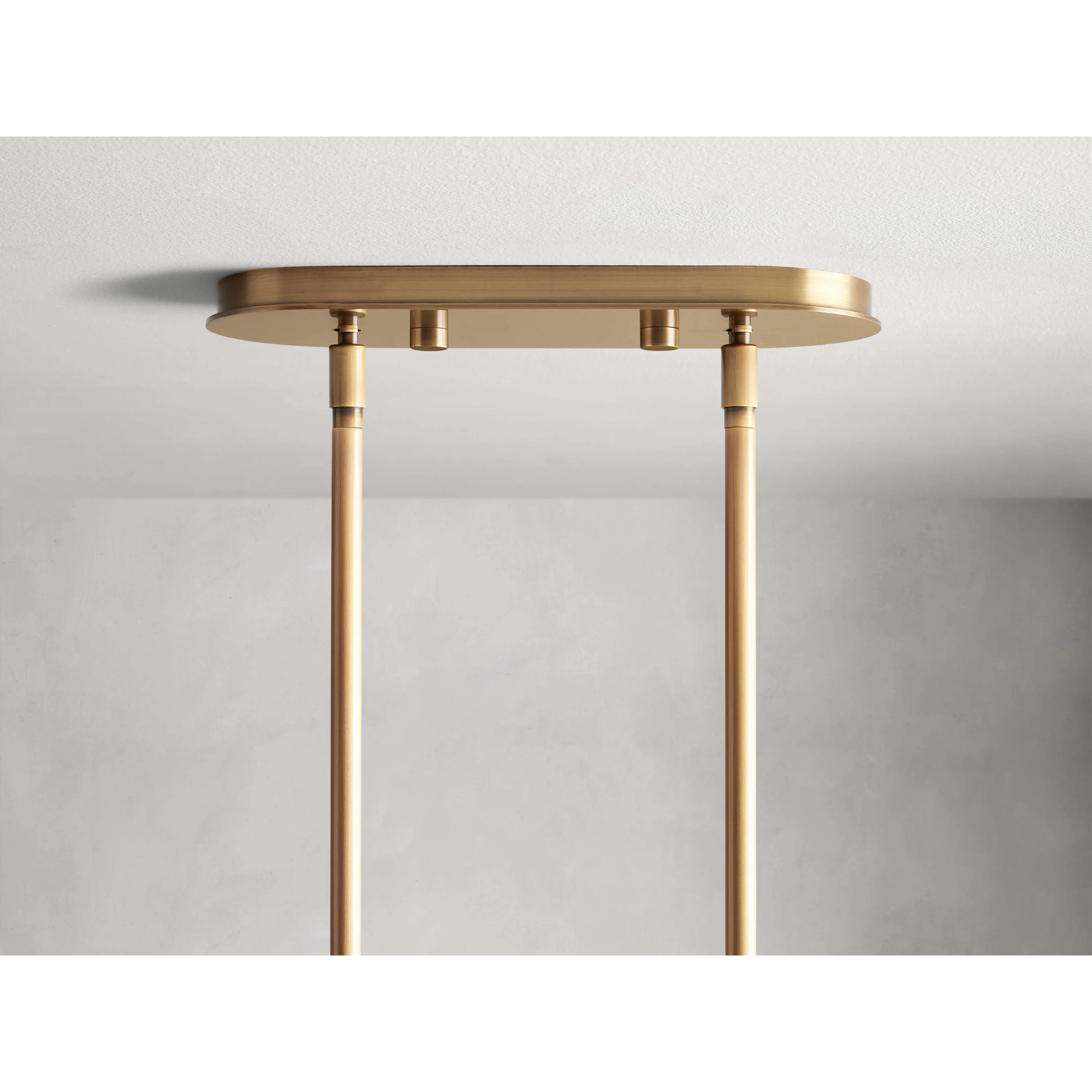 Limited Edition Bubble Chandelier - Kitchen Island Chandelier Brass Glass – Linear Organic Led Pendant Casalolalights