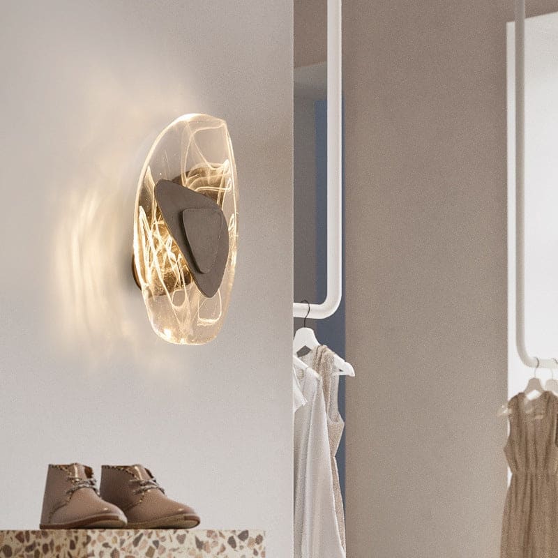 Crystal Wall Sconces for Luxury Hallway Living Room Stairs Bedside Patio