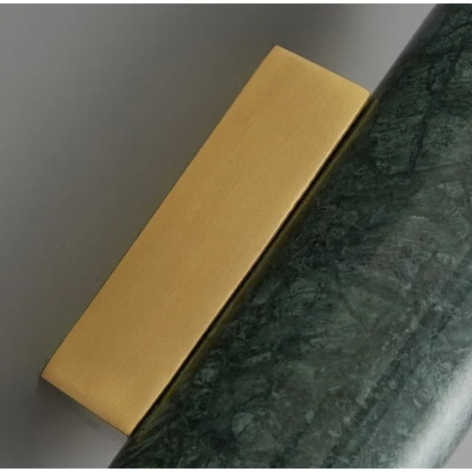 Small Genuine Marble Block Wall Sconce | Low Profile Bedside Reading Light 6 Colors/shapes 2700k Casalola Lights Luxury