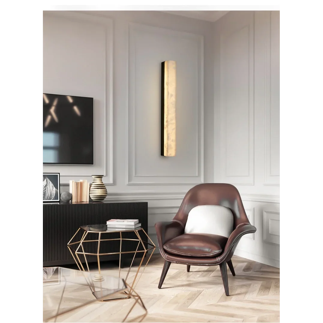 Marble Copper Wall Sconces for Hall Living Room Dining Bedroom Casalolalights Luxury Lamps for Interior Designers