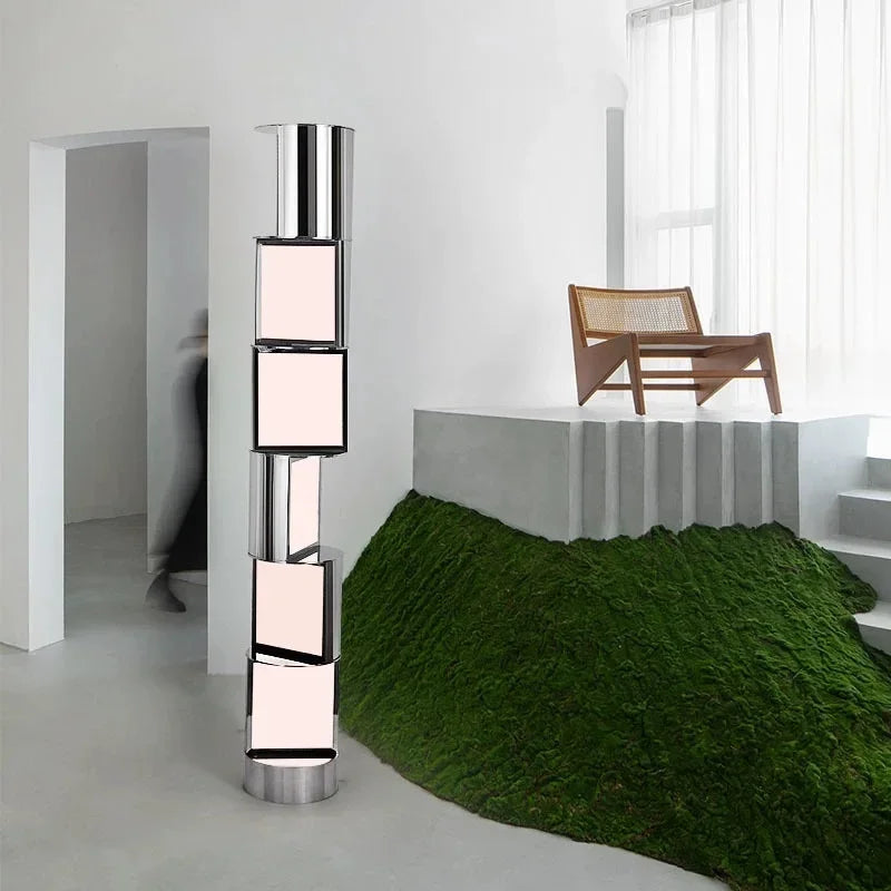 Mordern Luxury Marble Effect Led Floor Lamp for Living Room
