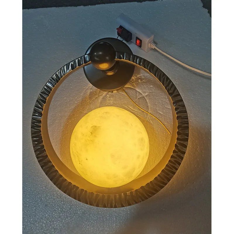 Alabaster Globe Wall Sconce Forged Iron – Modern Organic Ring Light Casalolalights Luxury Lamps for Interior Designers