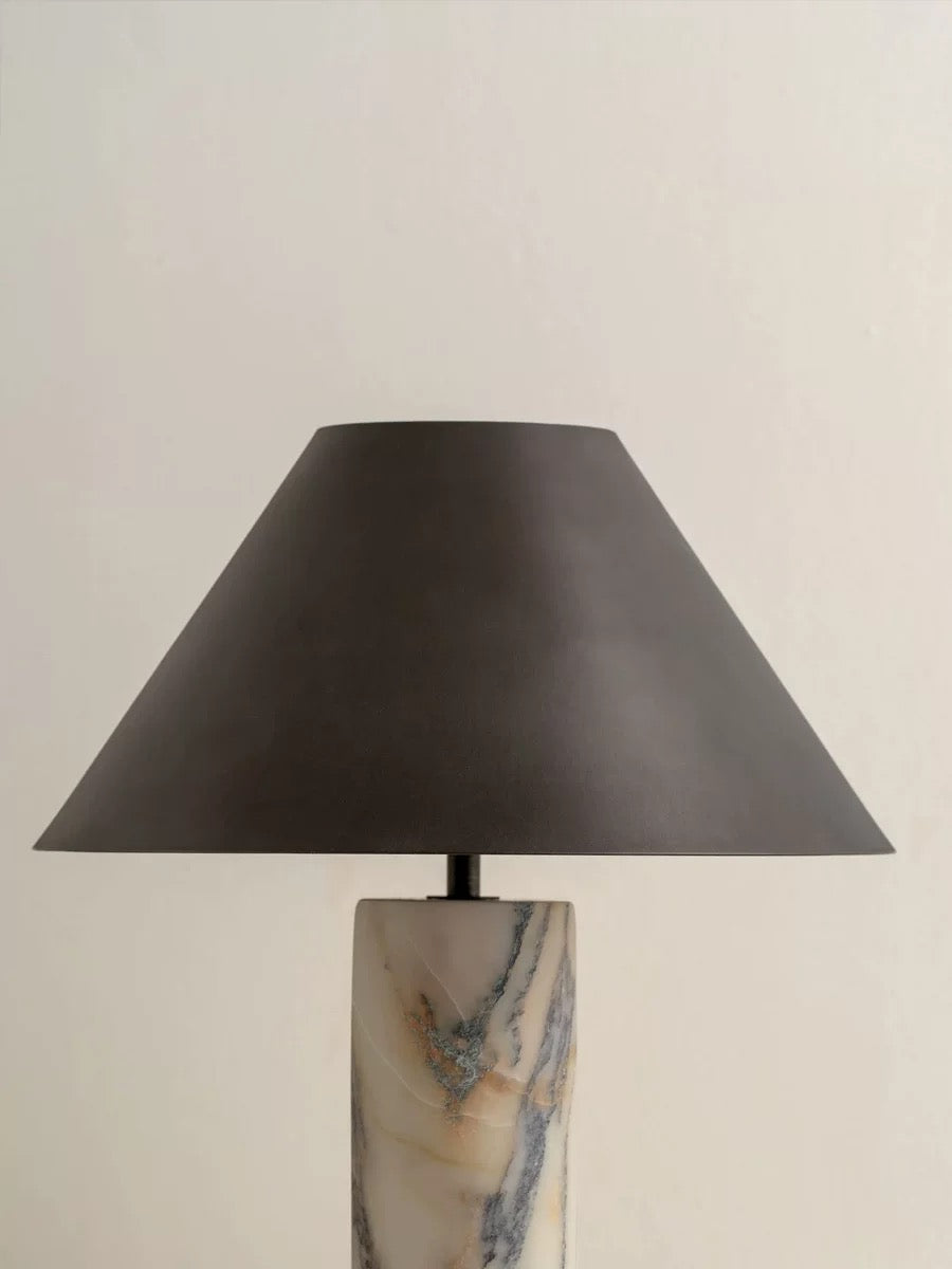 Genuine Marble Table Lamp – Wabi-sabi Designer Lighting for Bedroom Living Room or Dining Area Casalolalights Luxury