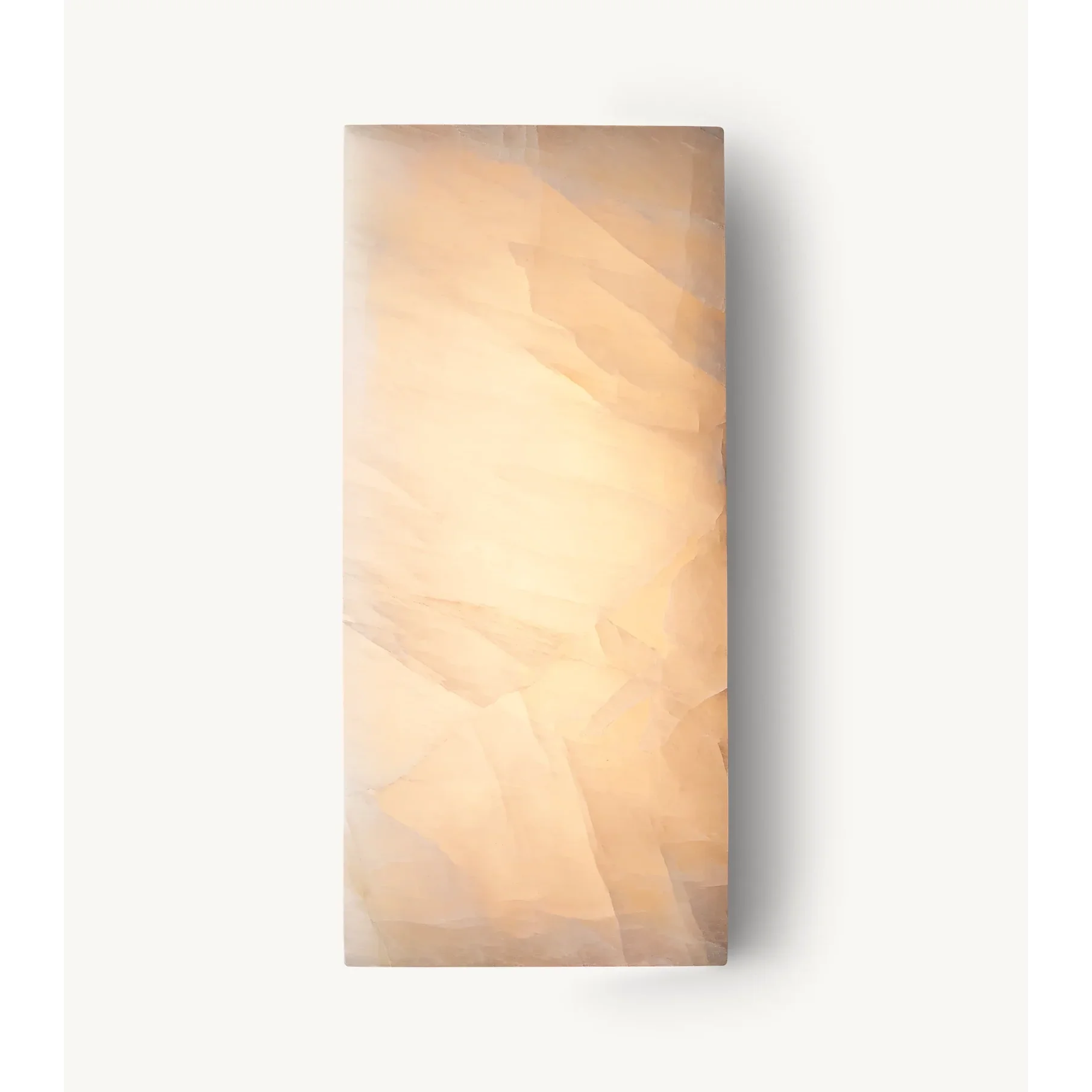 Luxury Alabaster Marble Wall Sconce – Modern Minimalist Led Light for Bedroom & Hallway