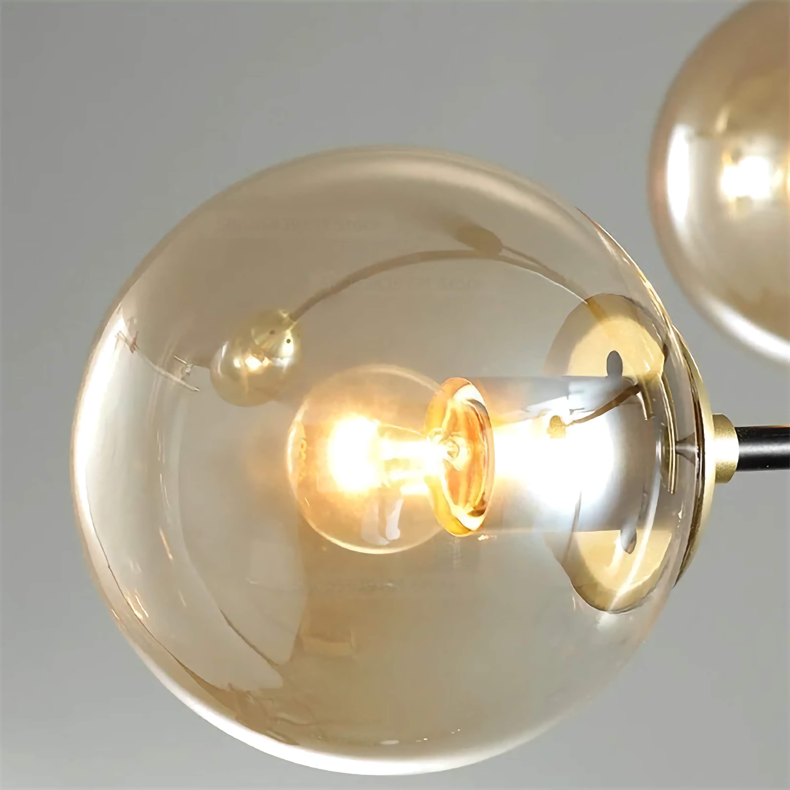 Modern Luxe Chandelier | 4/6/8 Lights Glass Ceiling Lamps for Living Room Dining | Casalola Casalolalights Luxury Lamps