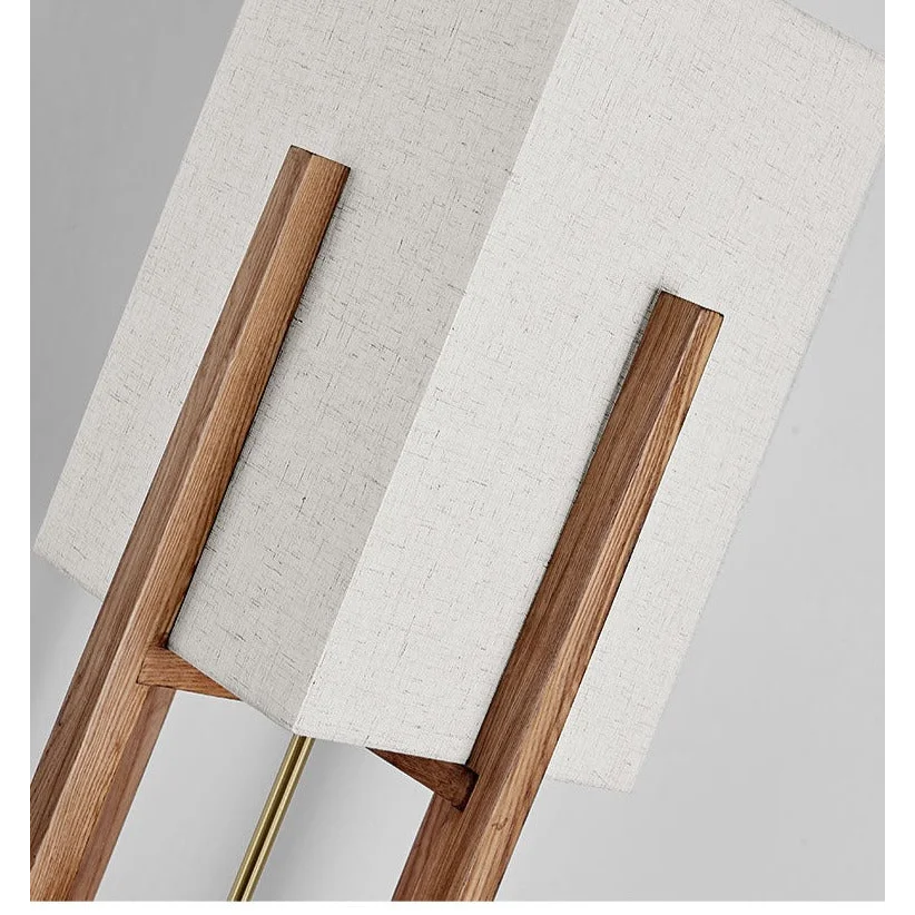 Mid Century Table Lamp | Japanese Light | Rustic | Wood Floor | Casalola Casalolalights Luxury Lamps for Interior