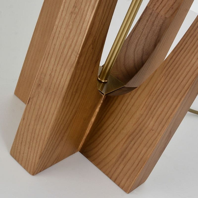 Mid Century Table Lamp | Japanese Light | Rustic | Wood Floor | Casalola - Lamps