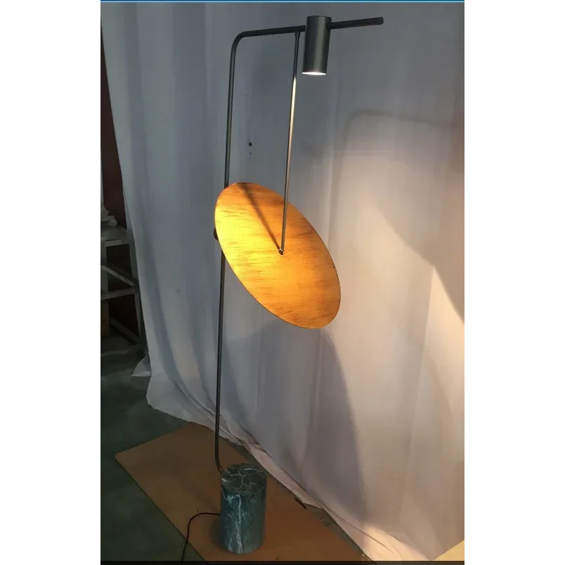 Mid Modern Marble Floor Lamp for Living Room Bedroom