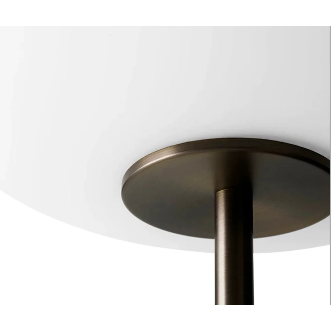 Torchiere Floor Lamps Minimalist Marble and Copper Finish