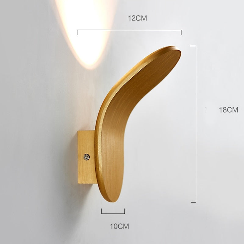 Minimalist Wall Lamps Led Modern 1-light Decor - Sconces
