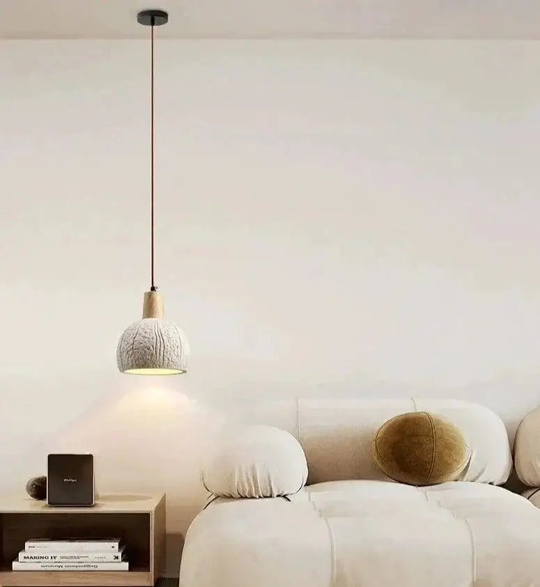 Minimalist Natural Pendant Lamps for Dining Room Bedroom Living - Lamps