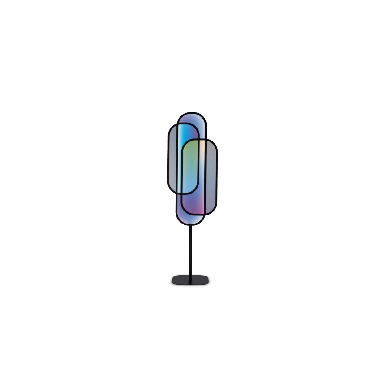 Shop for Floor Lamps Standing Light Living Room Blue Finish