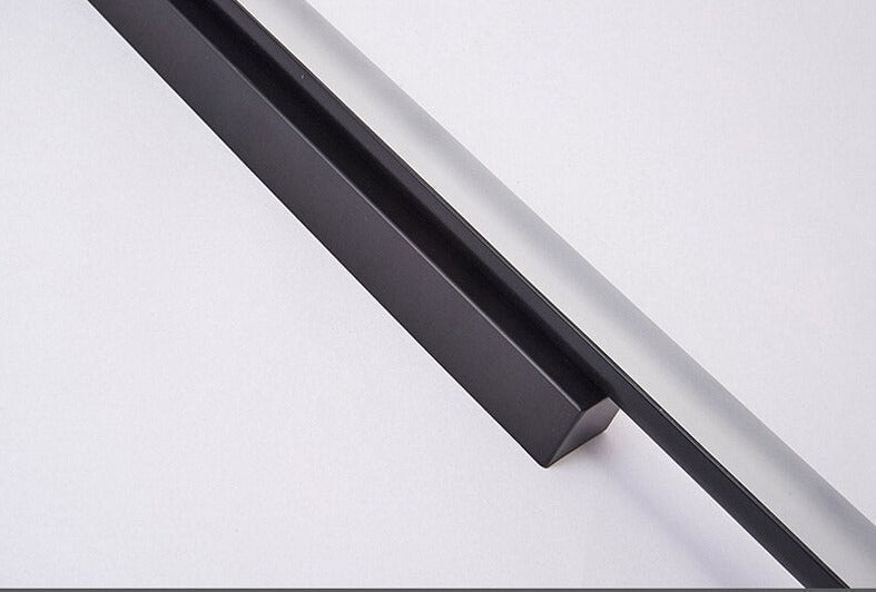 Black Led Bar Flush Mount Ceiling Light | Modern Lamps for Kitchen Dining Room Bedroom - Mounts