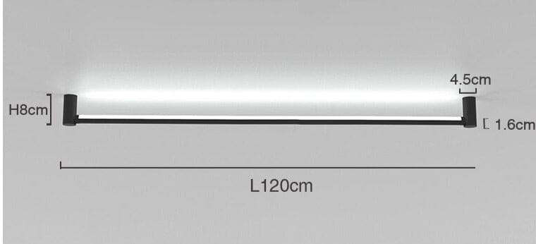 Black Linear Track Lighting | Wall Sconces | Modern Bar Lamp