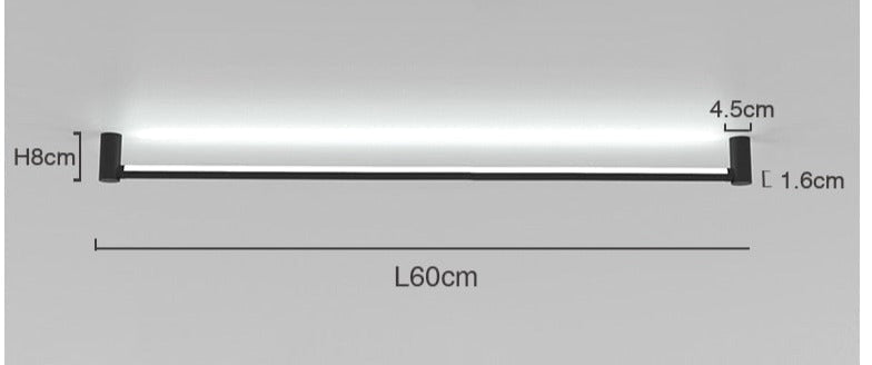 Black Linear Track Lighting | Wall Sconces | Modern Bar Lamp