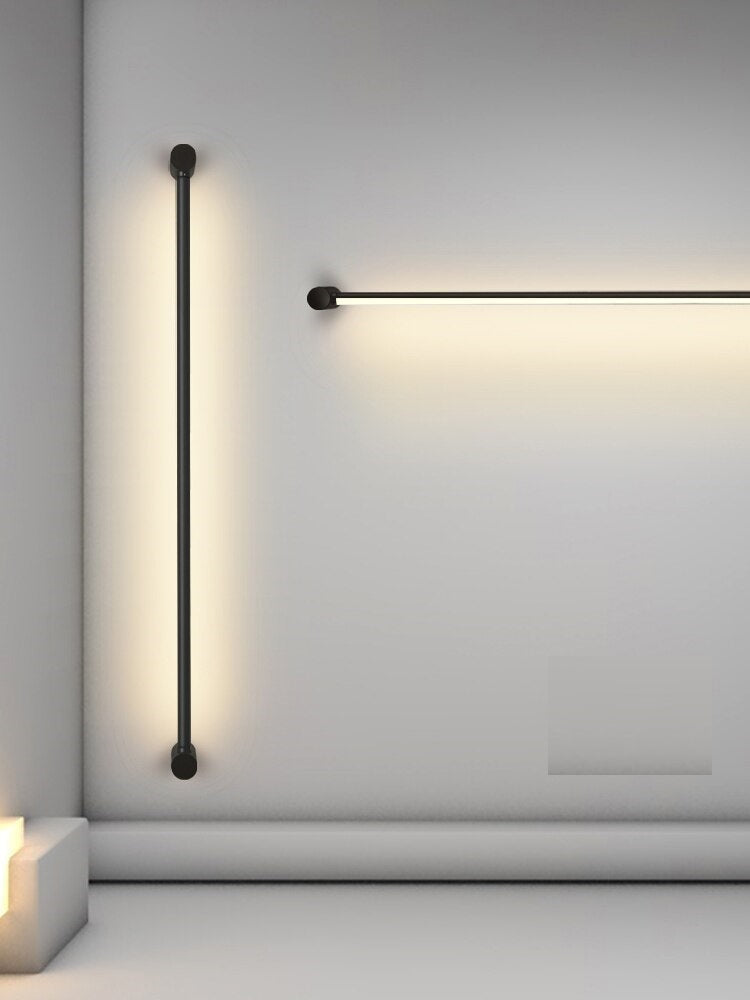 Black Linear Track Lighting | Wall Sconces | Modern Bar Lamp
