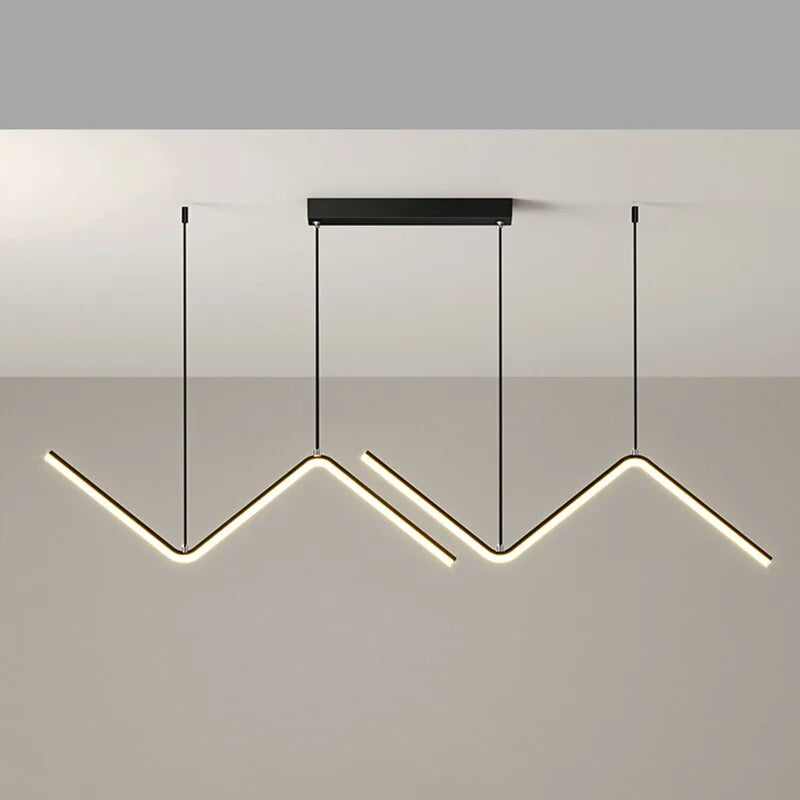 Modern Linear Pendant Lighting | Led Kitchen | Casalola Casalolalights Luxury Lamps for Interior Designers