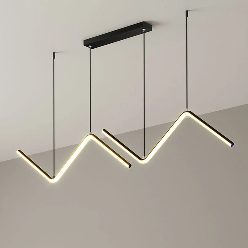 Modern Linear Pendant Lighting | Led Kitchen | Casalola Casalolalights Luxury Lamps for Interior Designers