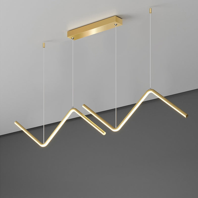 Modern Linear Pendant Lighting | Led Kitchen | Casalola - Lamps