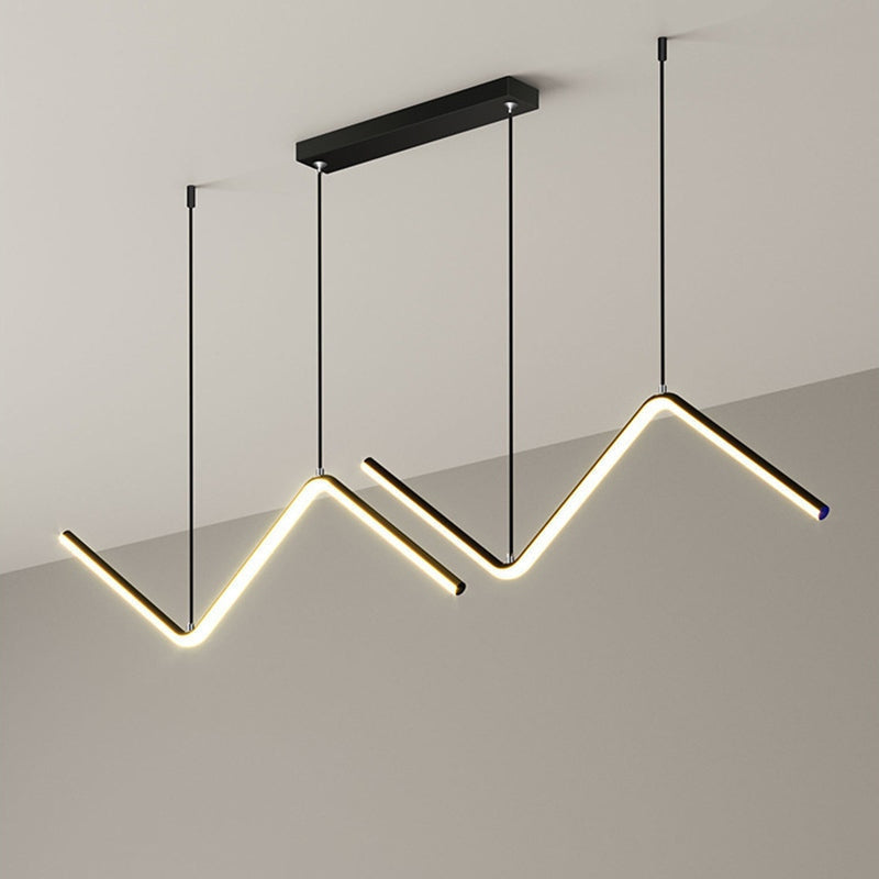 Modern Linear Pendant Lighting | Led Kitchen | Casalola - Lamps