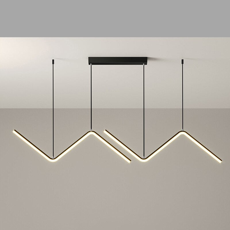 Modern Linear Pendant Lighting | Led Kitchen | Casalola - Lamps