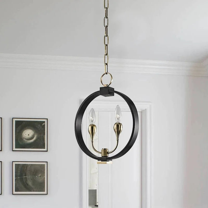 Modern Orb Candelabra Chandelier with Brass and Iron – Statement Lighting for Dining Room or Entryway Casalolalights
