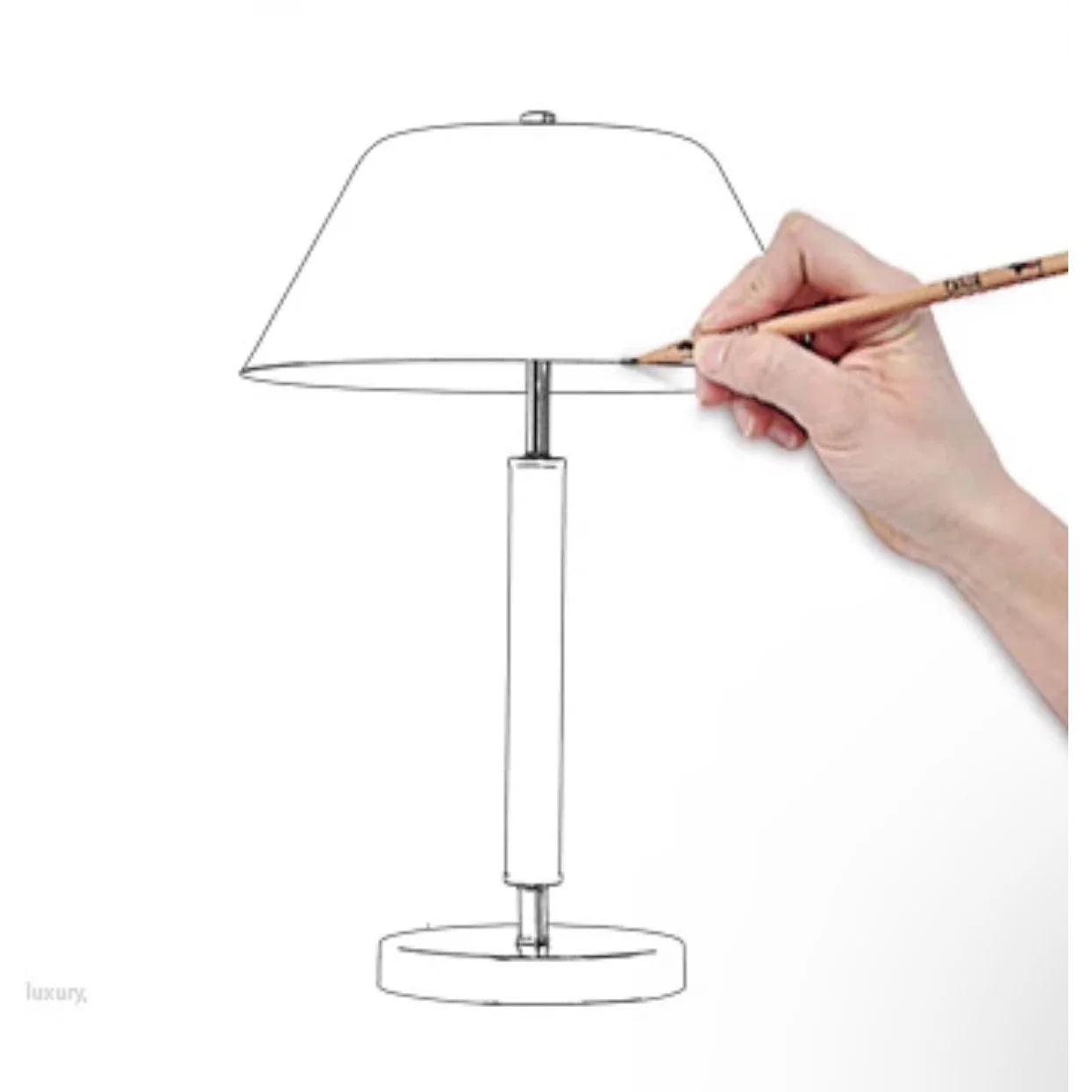 Modern Brass and Black Iron Table Lamp – Luxury Accent Light for Living Room or Bedroom Casalolalights Luxury Lamps