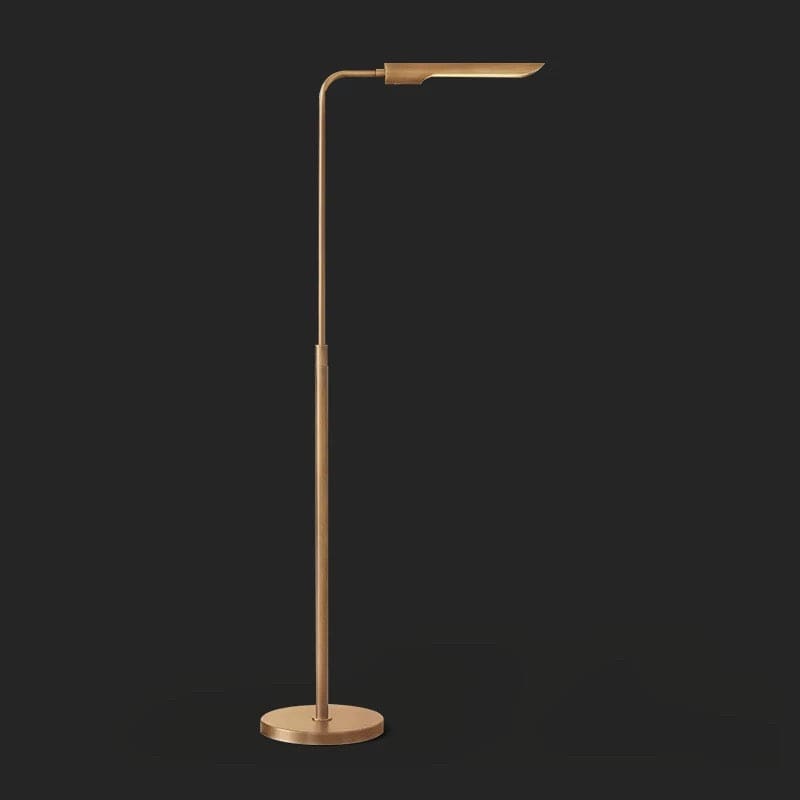 Mid-century Modern Floor Lamps - Copper Finish - Minimalist Design