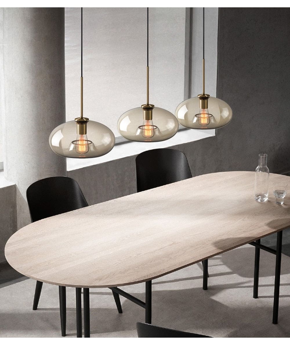 Modern Pendant Lighting | 1-light Glass Lamp | Kitchen Dining Room | Casalola - Lamps