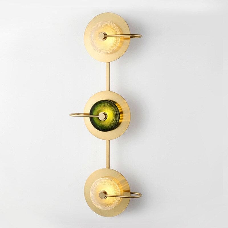 Crystal Green Wall Lamp | Mid-century Modern Lighting Sconces | Casalola