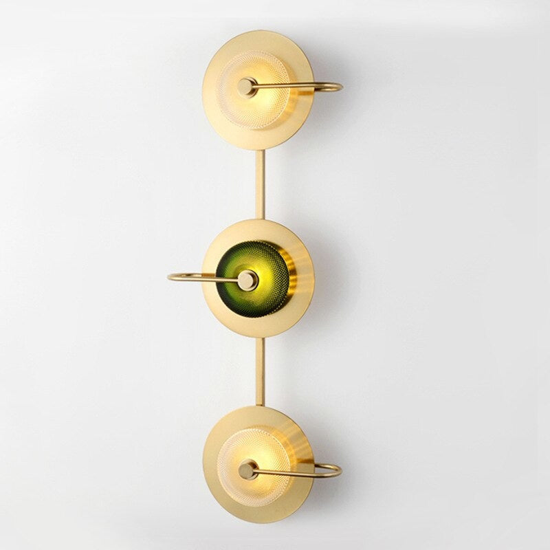 Crystal Green Wall Lamp | Mid-century Modern Lighting Sconces | Casalola