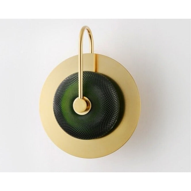 Crystal Green Wall Lamp | Mid-century Modern Lighting Sconces | Casalola