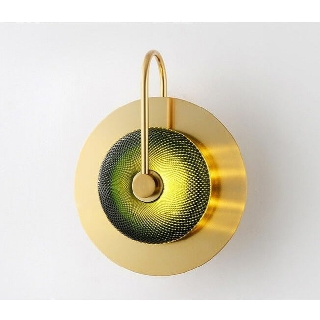 Crystal Green Wall Lamp | Mid-century Modern Lighting Sconces | Casalola