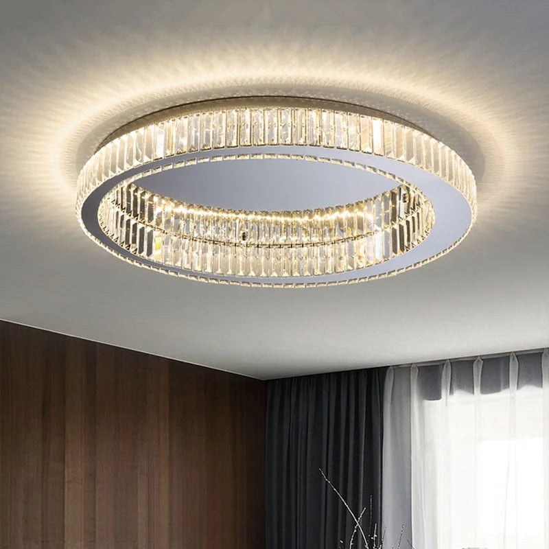 Low Ceiling Flush Mount | Luxury Light Fixtures | Crystal Lamps | Casalola