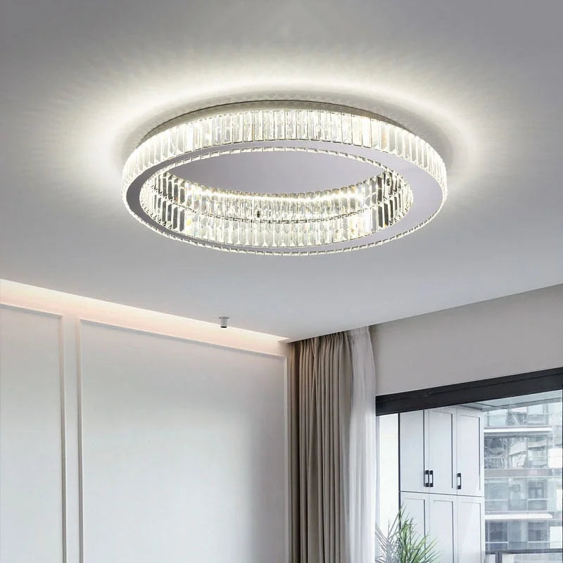 Low Ceiling Flush Mount | Luxury Light Fixtures | Crystal Lamps | Casalola
