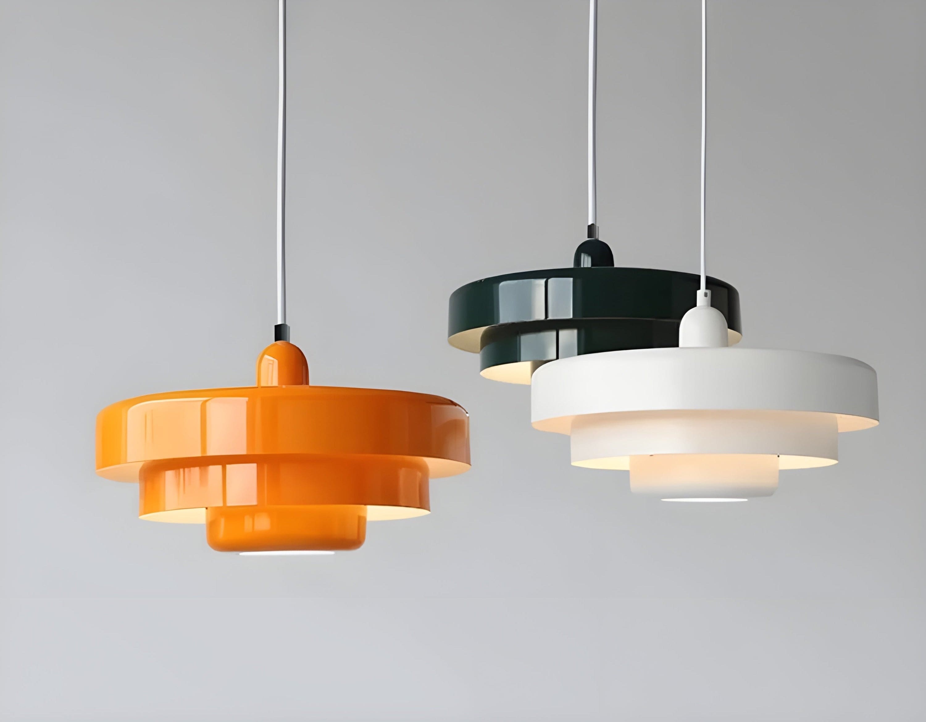 Modern Droplights | Colored Hanging Lamps for Bedroom Living Room Kitchen Restaurants - Pendant Lamps