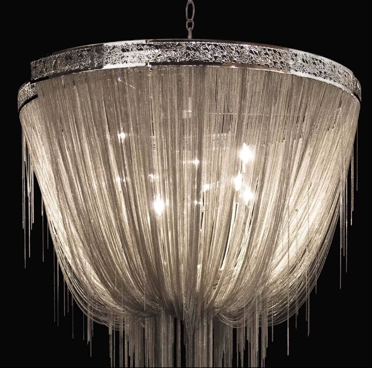 Modern Crystal Chandelier – Elegant Ceiling Light for Living Room Dining and Kitchen - Chandeliers