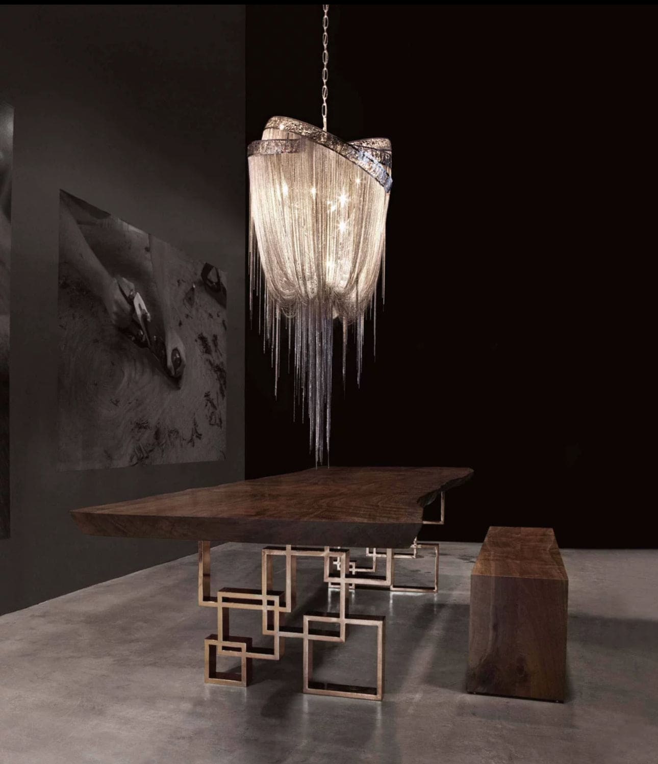 Modern Crystal Chandelier – Elegant Ceiling Light for Living Room Dining and Kitchen - Chandeliers
