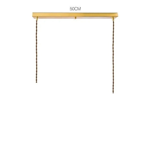 Ceramic Modern Led Pendant Lamp in White Blue or Pink | Luxury Transitional French Country Style