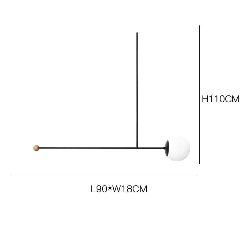 Linear Kitchen Pendant Lighting | Modern Ceiling Light Fixtures Dining Room Living | Casalola