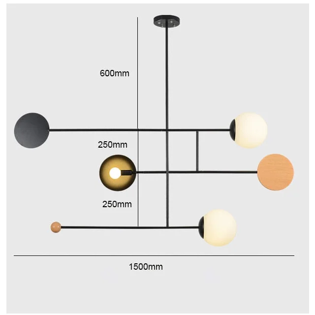 Linear Kitchen Pendant Lighting | Modern Ceiling Light Fixtures Dining Room Living | Casalola