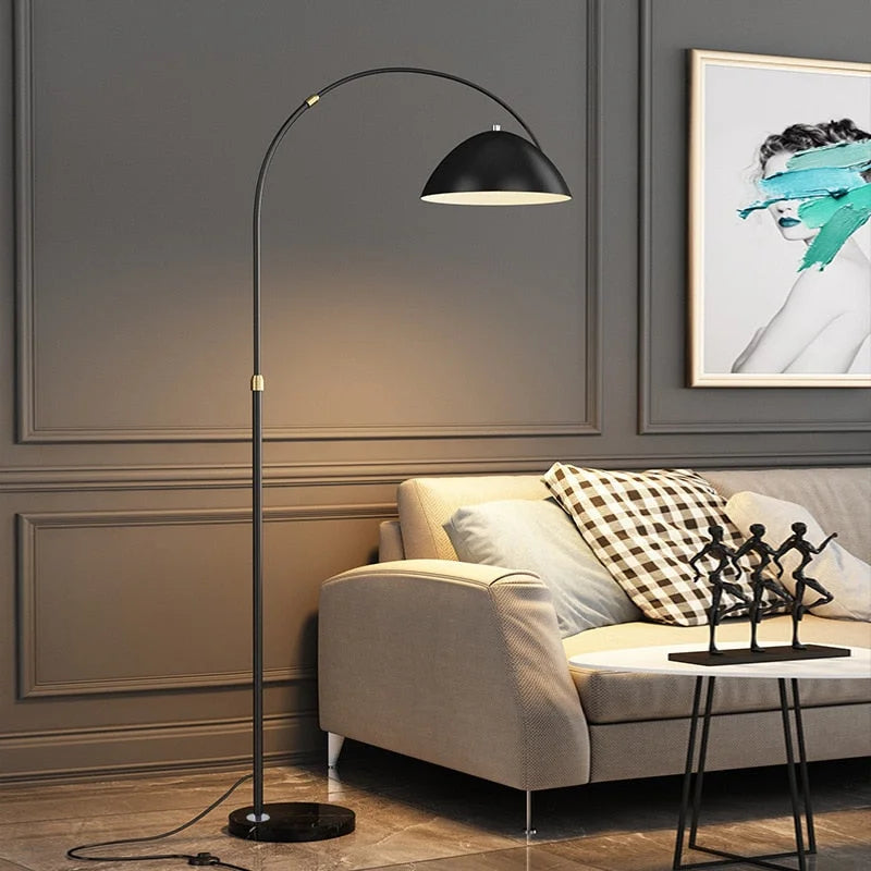 Contemporary Arc Floor Lamp | Living Room | Casalola