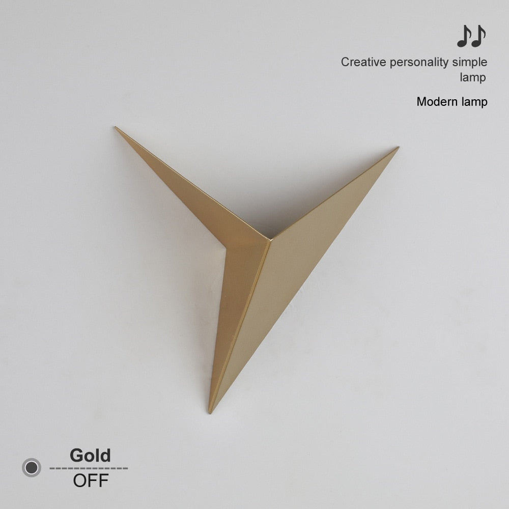 Modern Wall Sconces | Metal Birds Gold White Black Lamps