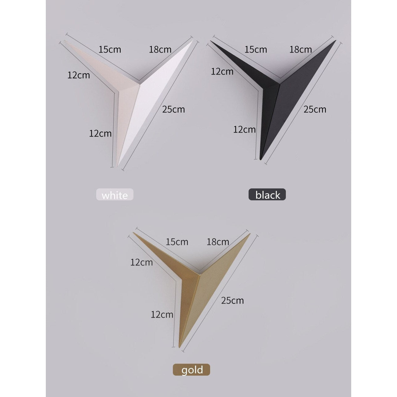 Modern Wall Sconces | Metal Birds Gold White Black Lamps