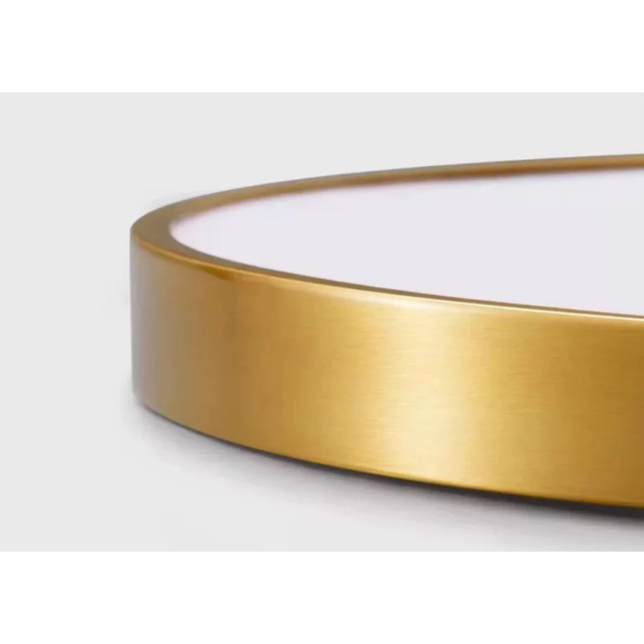 Modern Minimalism Copper Flush Mount Ceiling Light for Low