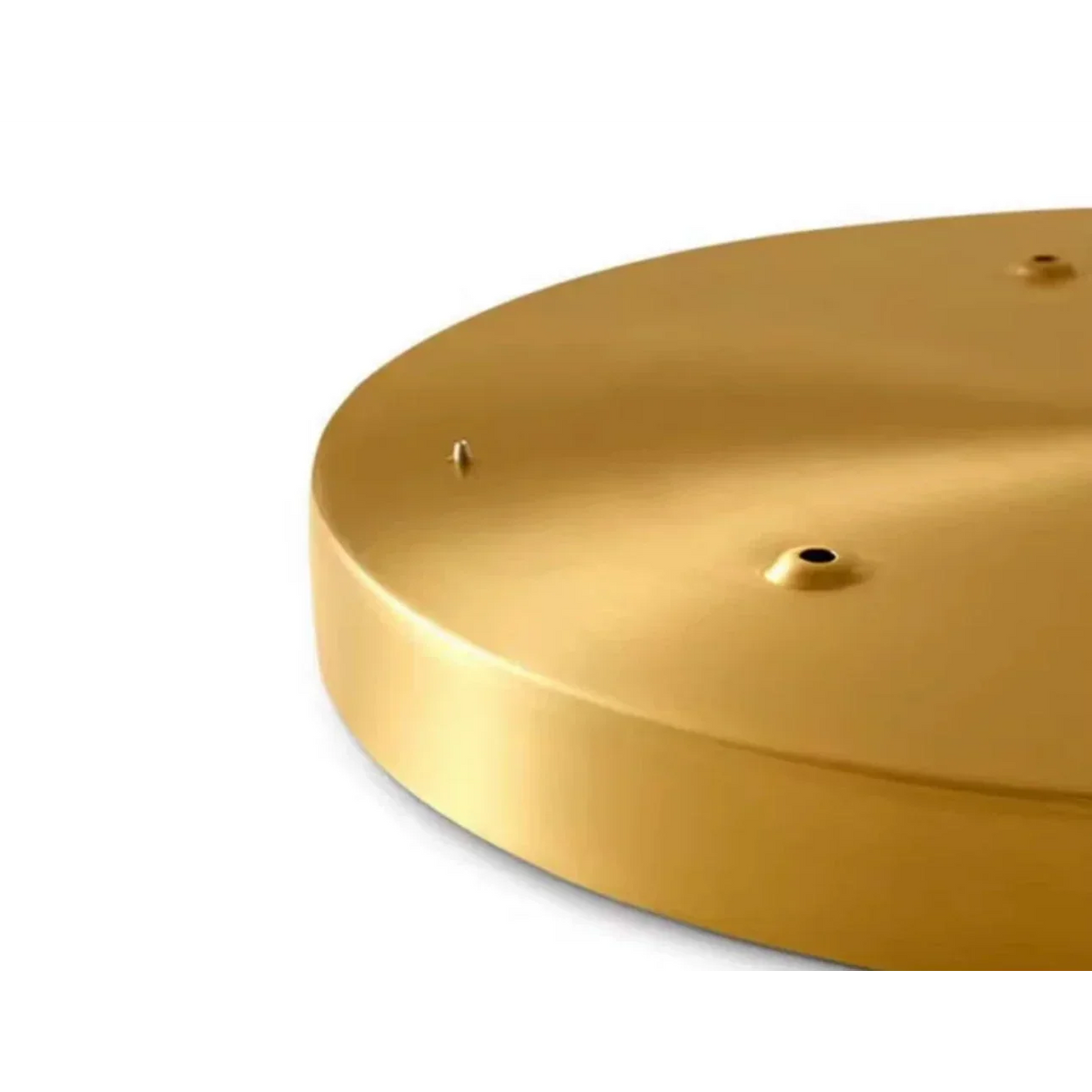 Brass Flush Mount Ceiling Light for Bedroom and Hallway | Ultra Slim 1.6 in 11.8 15.7 or 19.7 Led Casalola Lights