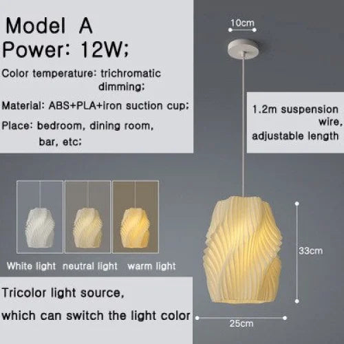 Modern Pendant Lighting | Hanging Lights for Kitchen | White Minimalist Ceiling | Casalola