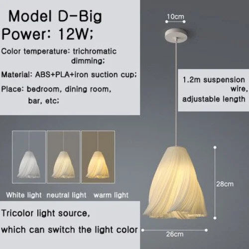 Modern Pendant Lighting | Hanging Lights for Kitchen | White Minimalist Ceiling | Casalola